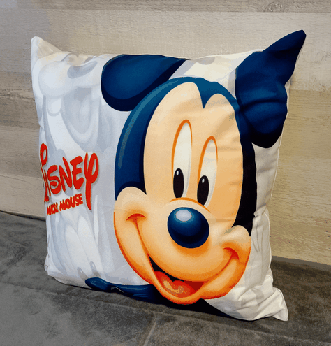 Cojín Felpa 45x45 cm Mickey Mouse Extra Suave -2