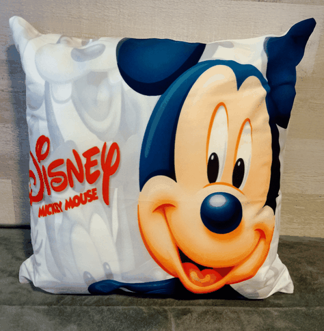Cojín Felpa 45x45 cm Mickey Mouse Extra Suave -3