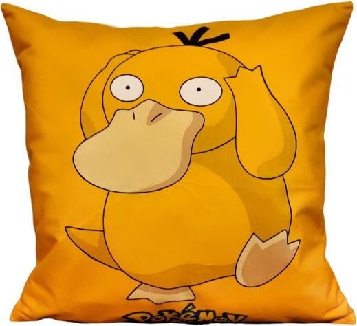 Cojín Felpa 45x45 cm Psyduck Extra Suave -0