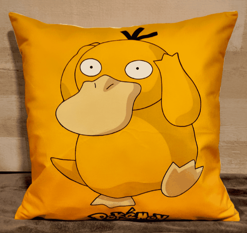 Cojín Felpa 45x45 cm Psyduck Extra Suave -1