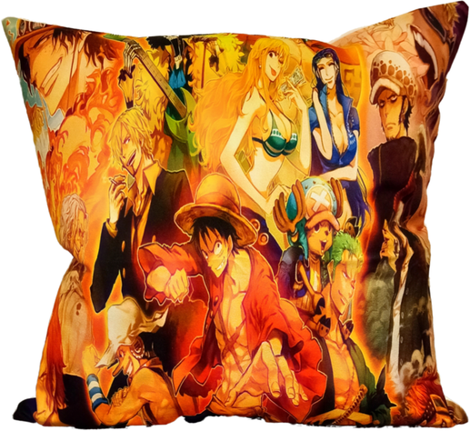 Cojín Felpa 45x45 cm De One Piece Extra Suave -0