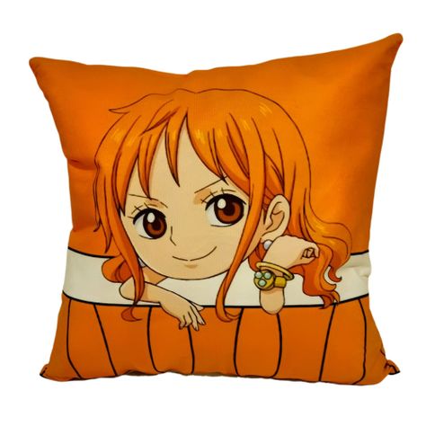 Cojín Felpa 45x45 cm De Mugiwara Nami Extra Suave -0