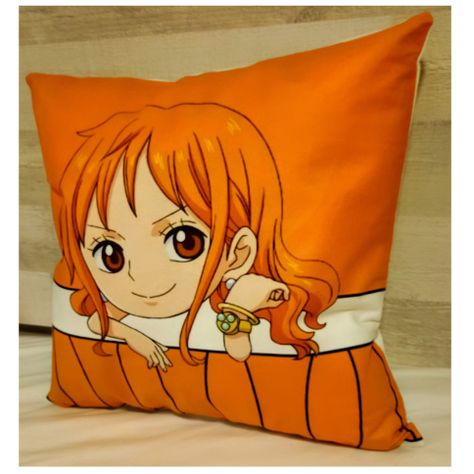 Cojín Felpa 45x45 cm De Mugiwara Nami Extra Suave -2