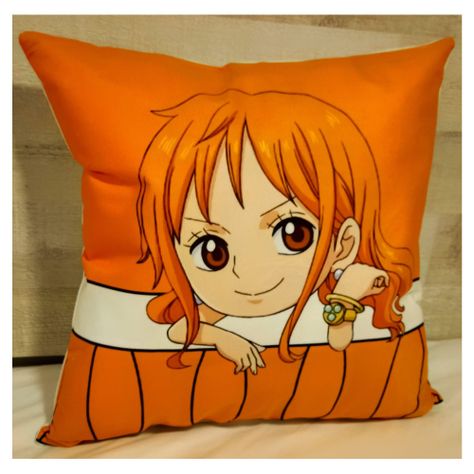 Cojín Felpa 45x45 cm De Mugiwara Nami Extra Suave -1