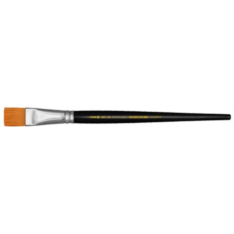 PINCEL SINTETICO DORADO SATINADO CHATO N° 0-7