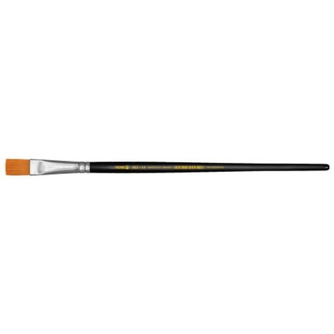 PINCEL SINTETICO DORADO SATINADO CHATO N° 0-4