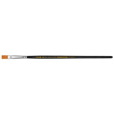 PINCEL SINTETICO DORADO SATINADO CHATO N° 0-10