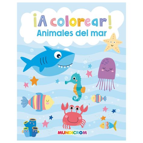 A COLOREAR ANIMALES DEL MAR-0