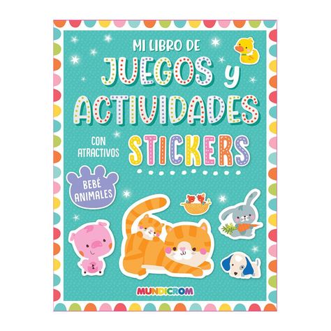 STICKER JUEGOS Y ACTIVIDADES BEBÉ ANIMALES-0