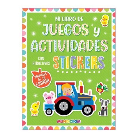 STICKER JUEGOS Y ACTIVIDADES ANIMALES DE LA GRANJA-0