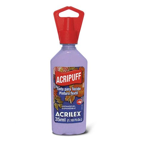 PINTURA DE GENERO CON EXPANSIÓN ACRIPUFF 35 ML Acripuff 4812 Rojo Vivo 541-12