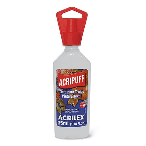 PINTURA DE GENERO CON EXPANSIÓN ACRIPUFF 35 ML Acripuff 4812 Rojo Vivo 541-10