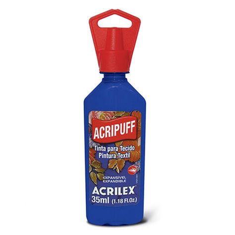 PINTURA DE GENERO CON EXPANSIÓN ACRIPUFF 35 ML Acripuff 4812 Rojo Vivo 541-23