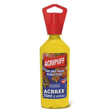PINTURA DE GENERO CON EXPANSIÓN ACRIPUFF 35 ML Acripuff 4812 Rojo Vivo 541-6