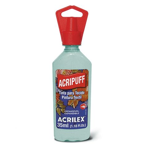 PINTURA DE GENERO CON EXPANSIÓN ACRIPUFF 35 ML Acripuff 4812 Rojo Vivo 541-20