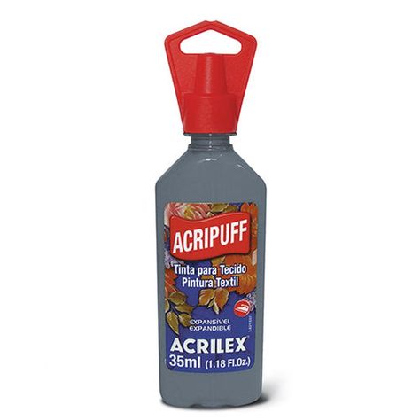 PINTURA DE GENERO CON EXPANSIÓN ACRIPUFF 35 ML Acripuff 4812 Rojo Vivo 541-19