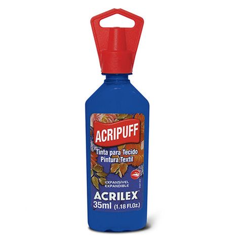 PINTURA DE GENERO CON EXPANSIÓN ACRIPUFF 35 ML Acripuff 4812 Rojo Vivo 541-8