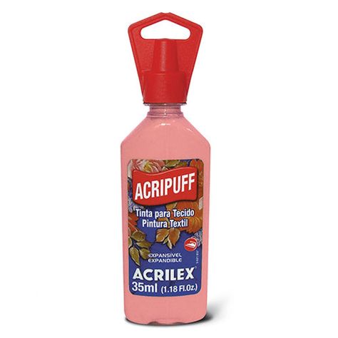 PINTURA DE GENERO CON EXPANSIÓN ACRIPUFF 35 ML Acripuff 4812 Rojo Vivo 541-5