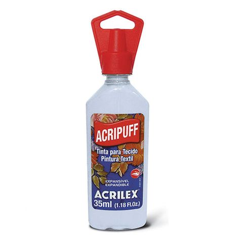PINTURA DE GENERO CON EXPANSIÓN ACRIPUFF 35 ML Acripuff 4812 Rojo Vivo 541-2
