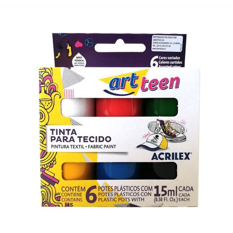 SET PINTURA GENERO 6 COLORES 15 ML-0