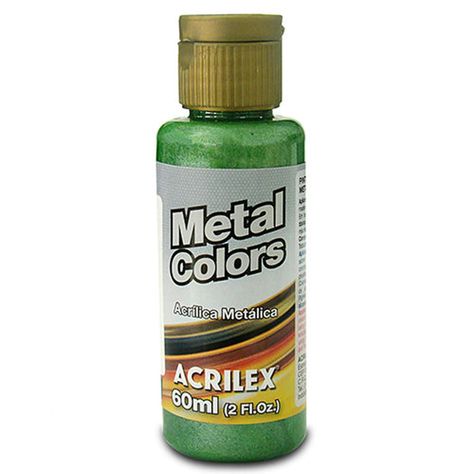 PINTURA ACRILÍCA METAL COLORS 60 ML Metal 3660 Azul Mar 535-7