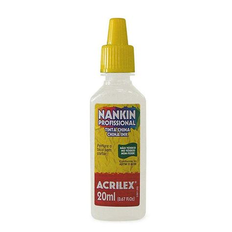 TINTA CHINA 20 ML Tinta China 5120 Negro 520-5