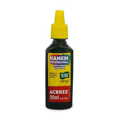 TINTA CHINA 20 ML Tinta China 5120 Negro 520-10