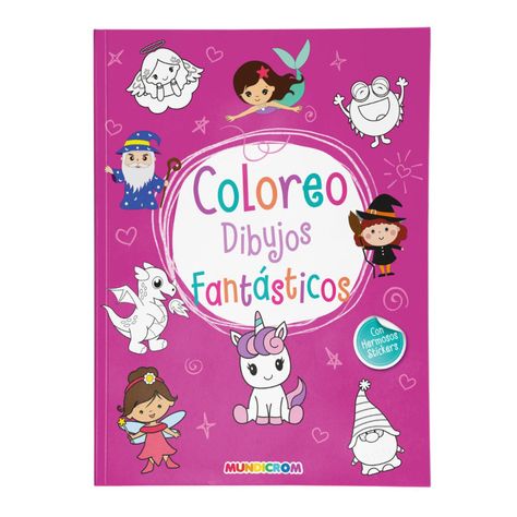 COLOREO DIBUJOS FANTASTICOS... NEÓN-0
