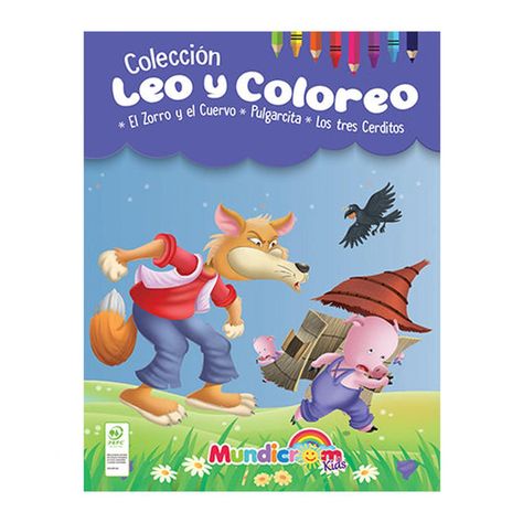 EL ZORRO Y EL CUERVO - PULGARCITA - LOS TRES CERDITOS-0