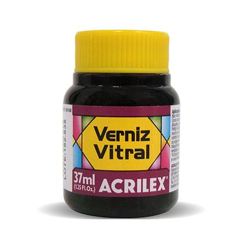 BARNIZ VITRAL 37 ML Barniz Vitral 8140 Amarillo Cadmio 536-13