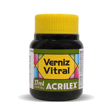 BARNIZ VITRAL 37 ML Barniz Vitral 8140 Amarillo Cadmio 536-11
