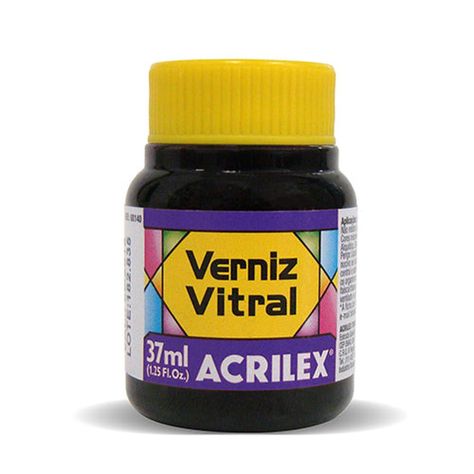 BARNIZ VITRAL 37 ML Barniz Vitral 8140 Amarillo Cadmio 536-8