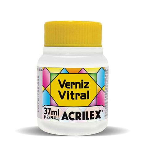 BARNIZ VITRAL 37 ML Barniz Vitral 8140 Amarillo Cadmio 536-4