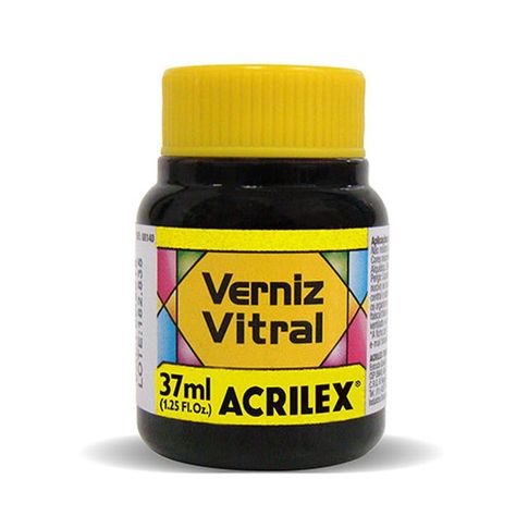 BARNIZ VITRAL 37 ML Barniz Vitral 8140 Amarillo Cadmio 536-1
