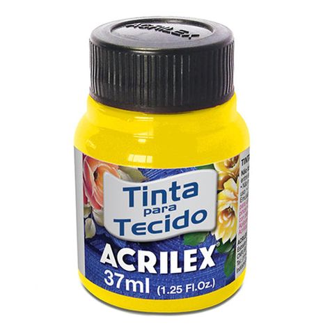 PINTURA GENERO FLUORESCENTES 37 ML Gen Fluorescente 4040 Amarillo Limón 102-0
