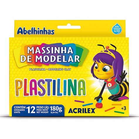 PLASTICINA 12 COLORES 180 GRS-0