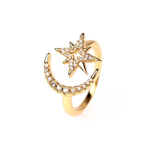 Anillo Glamour  Luna Estrella-0