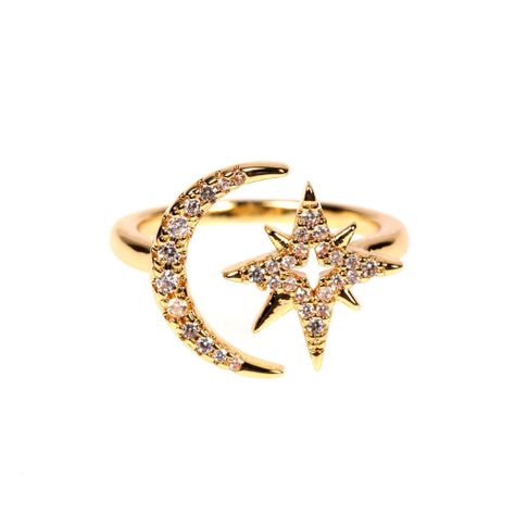Anillo Glamour  Luna Estrella-2