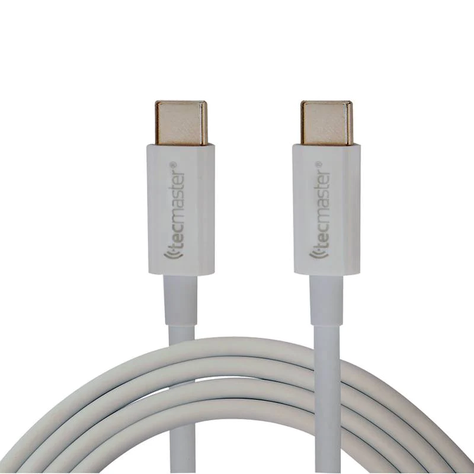 CABLE TIPO-C A TIPO-C THUNDERBOLT TECMASTER USB 2.0 100W 5A 1.5 METROS TM-200531-0