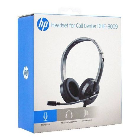 AUDIFONOS HP CALL CENTER DHE-8009 NEGRO-3