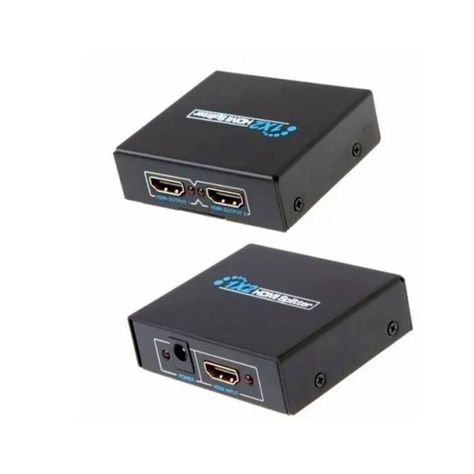 Splitter Switch Hdmi 1.4 1080p Activo Amplificador 2 Salidas-2