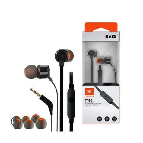 AUDIFONOS JBL T110 NEGRO MANOS LIBRES -1