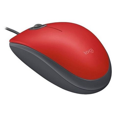 MOUSE LOGITECH M110 SILENT ROJO-1