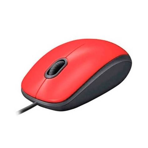 MOUSE LOGITECH M110 SILENT ROJO-2