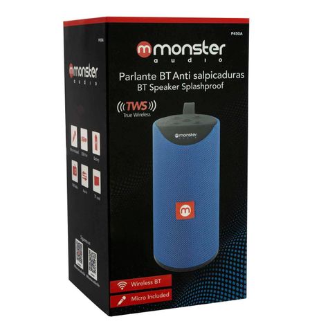 PARLANTE BLUETOOTH MONSTER MX450 AZUL-1