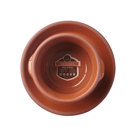 Set Cacerola con Plato Pura Miel Mestiza-1