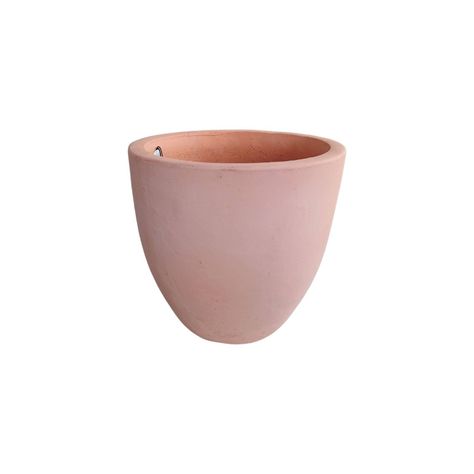 Maceta Dulce 23cm Terracota Ovalada Deroma-0