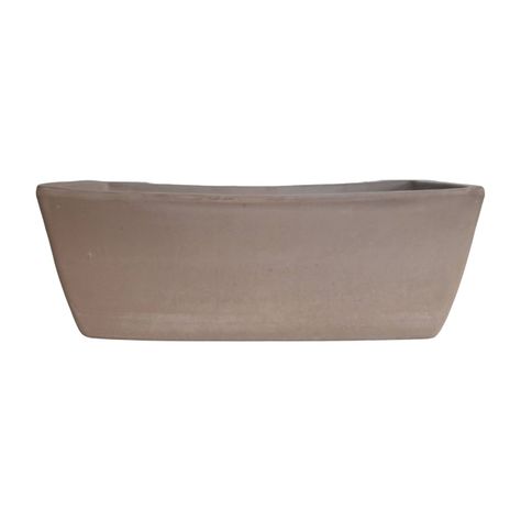 Jardinera Rectangular GARDA 42cm Grafite Deroma-1