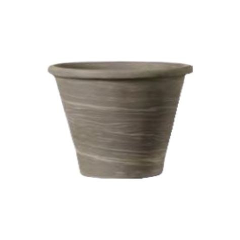 Maceta Vasum 25cm GrafitoDuo Deroma-0