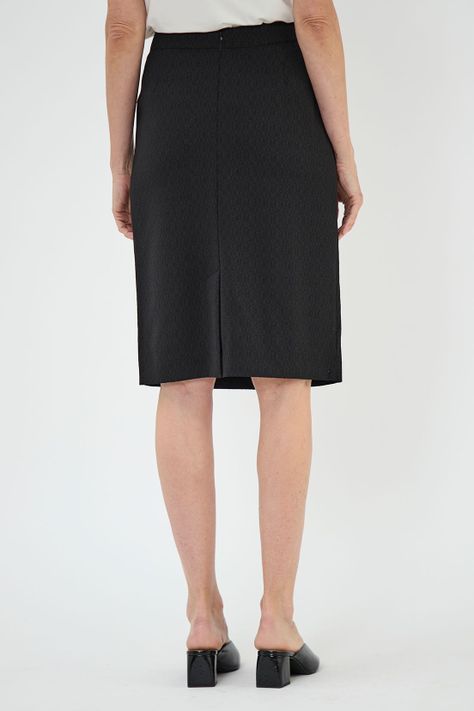 Falda Lisa Negro Ma Griffe 12004224001102-4